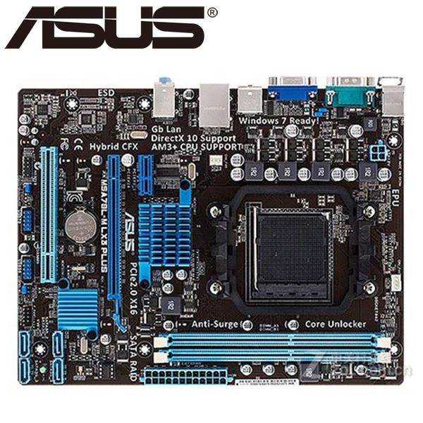 

Новый Asus M5A78L-M LX3 PLUS настольная материнская плата 760G 780l разъем AM3 + DDR3 16G Micro ATX UEFI BIOS О