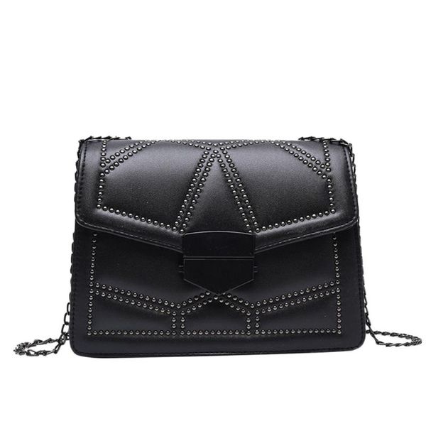 rivet chain small crossbody bags for women 2020 shoulder messenger bag lady handbags purse sac a main af5
rivet chain small crossbody bags for women 2020 shoulder messenger bag lady handbags purse sac a main af5