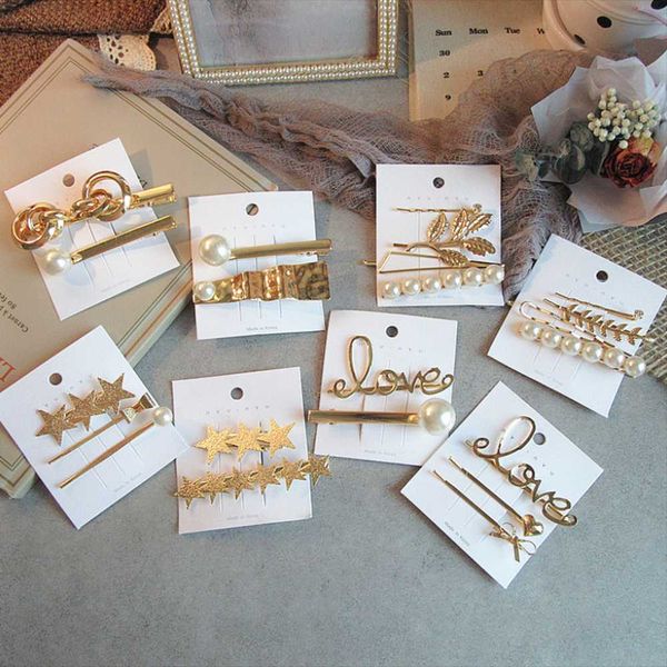 qidian korea japanese wild ins geometric alloy fashion simple leaves love stars blonde hair clip set head jewelry for women, Golden;white
qidian korea japanese wild ins geometric alloy fashion simple leaves love stars blonde hair clip set head jewelry for women, Golden;white