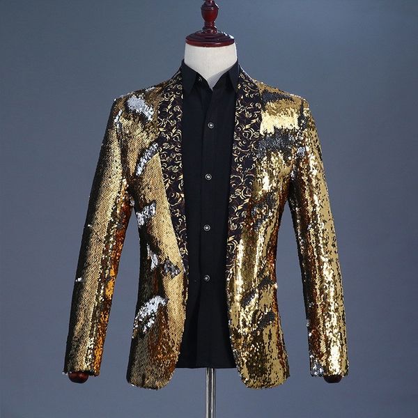 mens shiny sequins night club show coat slim fit magic performance shawl collar cardigan casual dj outwear blazer jacket, White;black
mens shiny sequins night club show coat slim fit magic performance shawl collar cardigan casual dj outwear blazer jacket, White;black
