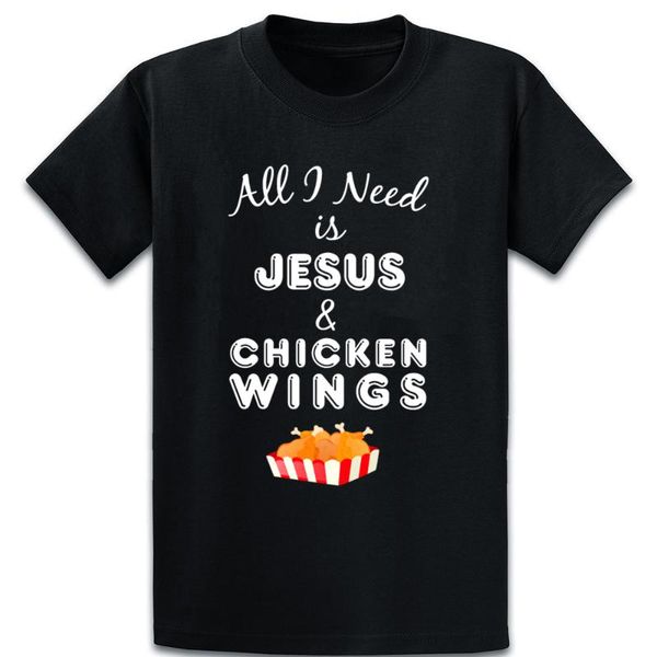 all i need is jesus chicken wings christian t shirt euro size s-5xl cool crazy normal cotton new fashion designing shirt, White;black
all i need is jesus chicken wings christian t shirt euro size s-5xl cool crazy normal cotton new fashion designing shirt, White;black