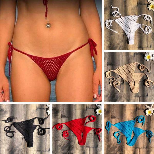 super mini micro g-strings thongs bikini bottom women's swimwear crochet cotton brazilian side string tie thong
super mini micro g-strings thongs bikini bottom women's swimwear crochet cotton brazilian side string tie thong
