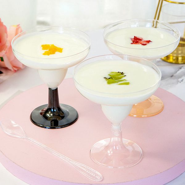 150ml party disposable goblet champagne wine glass cocktail cups bakery ice cream pudding cup dessert container
150ml party disposable goblet champagne wine glass cocktail cups bakery ice cream pudding cup dessert container