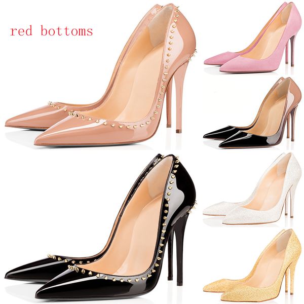 New Arrival luxury designer women shoes red bottom high heels 8cm 10cm 12cm Nude black pink Suede Leather Pointed Toes Pumps Dress shoe
New Arrival luxury designer women shoes red bottom high heels 8cm 10cm 12cm Nude black pink Suede Leather Pointed Toes Pumps Dress shoe