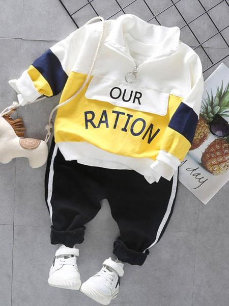 fashion toddler baby boy girls casual clothes set outfits spring autumn boys sports clothes tracksuit suits for kid clothing, White
fashion toddler baby boy girls casual clothes set outfits spring autumn boys sports clothes tracksuit suits for kid clothing, White
