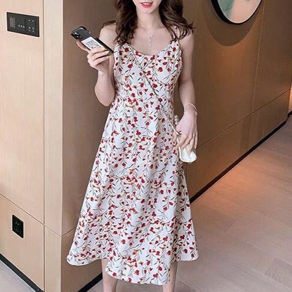 fashion women boho summer dress o-neck sleeveless dress floral printed party dresses sukienka women beach dresses sundress 2020, Black;gray
fashion women boho summer dress o-neck sleeveless dress floral printed party dresses sukienka women beach dresses sundress 2020, Black;gray
