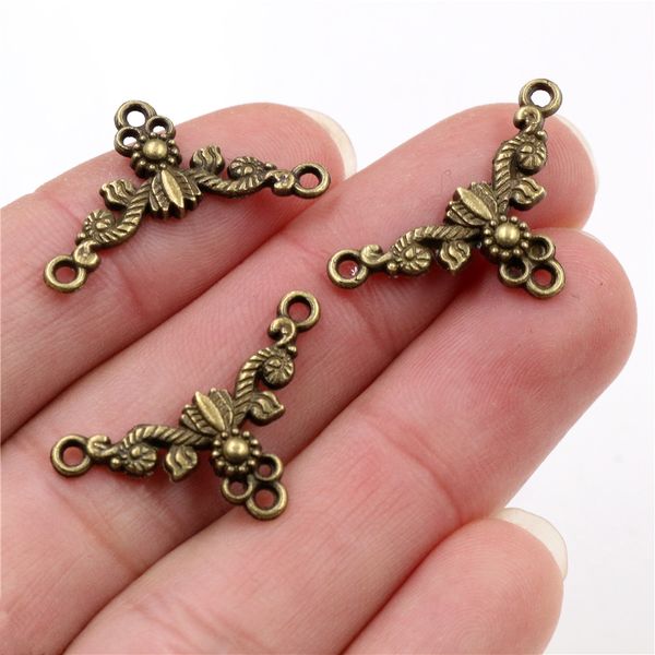 26x15mm 30pcs antique silver plated bronze plated flower style connector handmade charms pendant:diy for bracelet necklace
26x15mm 30pcs antique silver plated bronze plated flower style connector handmade charms pendant:diy for bracelet necklace
