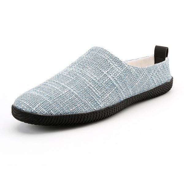 slippers 2021 breathable linen men casual shoes students korean lazy loafer home beach sandals flats footwear, Black
slippers 2021 breathable linen men casual shoes students korean lazy loafer home beach sandals flats footwear, Black
