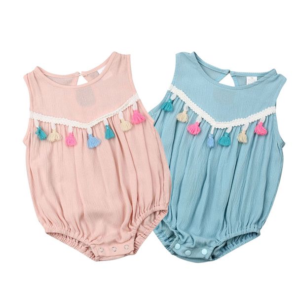 infant newborn baby girls rompers cute tassel jumpsuit sunsuit summer sleeveless baby girls costumes clothes, Blue
infant newborn baby girls rompers cute tassel jumpsuit sunsuit summer sleeveless baby girls costumes clothes, Blue
