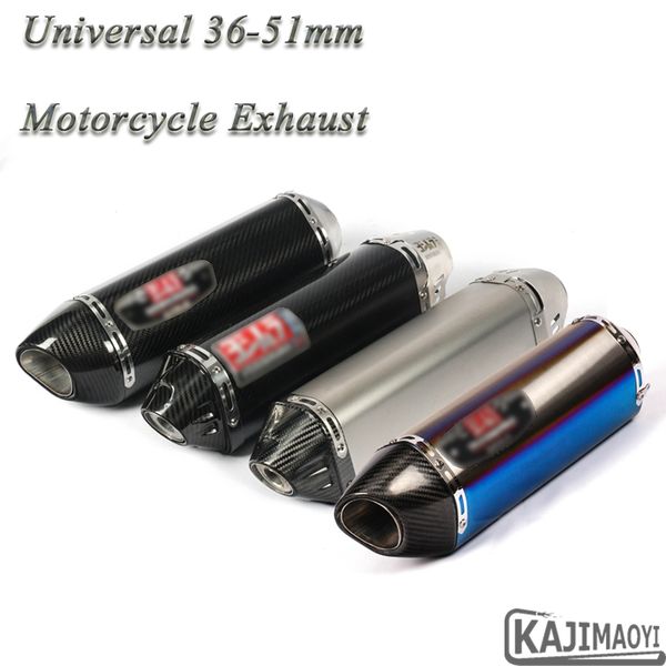 universal motorcycle yoshimura exhaust pipe escape for cbr500r ninja 400 r3 f800gs modified moto carbon fiber muffler db killer
universal motorcycle yoshimura exhaust pipe escape for cbr500r ninja 400 r3 f800gs modified moto carbon fiber muffler db killer
