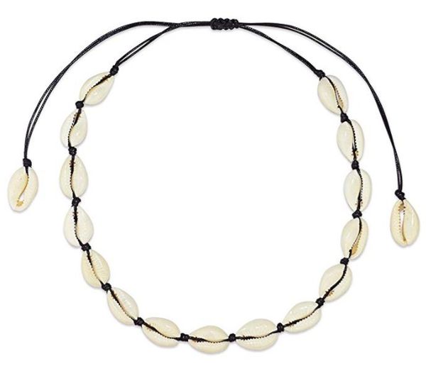 fashion bohemian retro natural shell rope necklace ladies jewelry gift, Golden;silver
fashion bohemian retro natural shell rope necklace ladies jewelry gift, Golden;silver