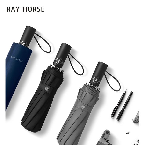 umbrella sun umbrella full-automatic foldable with 12 ribs reinforced wind-proof triple folding black rubber
umbrella sun umbrella full-automatic foldable with 12 ribs reinforced wind-proof triple folding black rubber