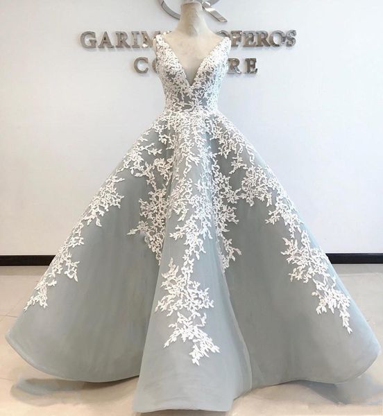 backless prom dresses with deep v neck lace appliques organza puffy cocktail party dress floor length celebrity evening gowns vestidos, Black;red
backless prom dresses with deep v neck lace appliques organza puffy cocktail party dress floor length celebrity evening gowns vestidos, Black;red