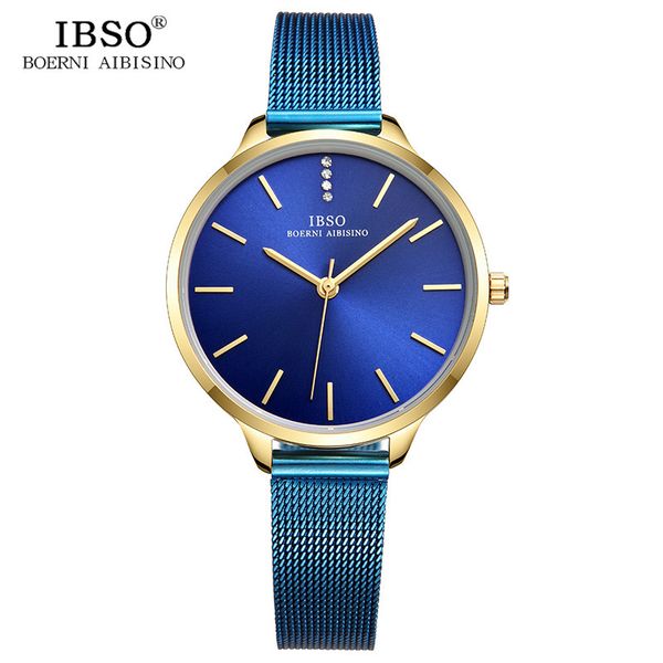ibso 6603 simple ultra-thin women wrist watches stainless steel fashion rhinestone quartz watch ladies dress luxury reloj mujer, Slivery;brown 
ibso 6603 simple ultra-thin women wrist watches stainless steel fashion rhinestone quartz watch ladies dress luxury reloj mujer, Slivery;brown