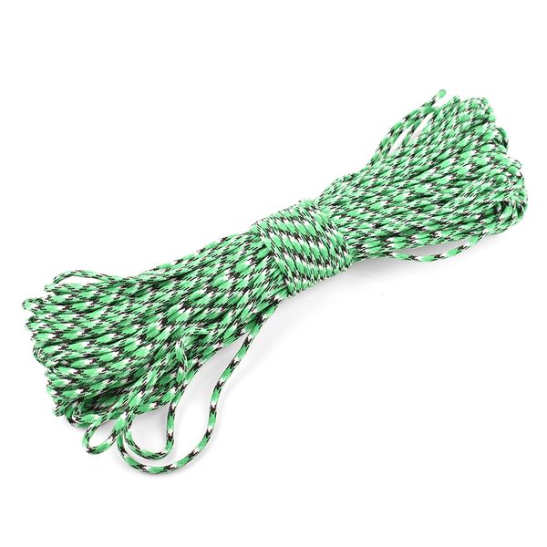 100ft camping paracord guyline tent rope 9 strand camping parachute cord tent rope outdoor hiking lanyard survival equipment
100ft camping paracord guyline tent rope 9 strand camping parachute cord tent rope outdoor hiking lanyard survival equipment