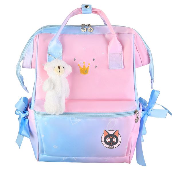 japanese sailor moon cute schoolbag female crown embroidery kawaii ribbon school student shoulder bag lolita backpack
japanese sailor moon cute schoolbag female crown embroidery kawaii ribbon school student shoulder bag lolita backpack