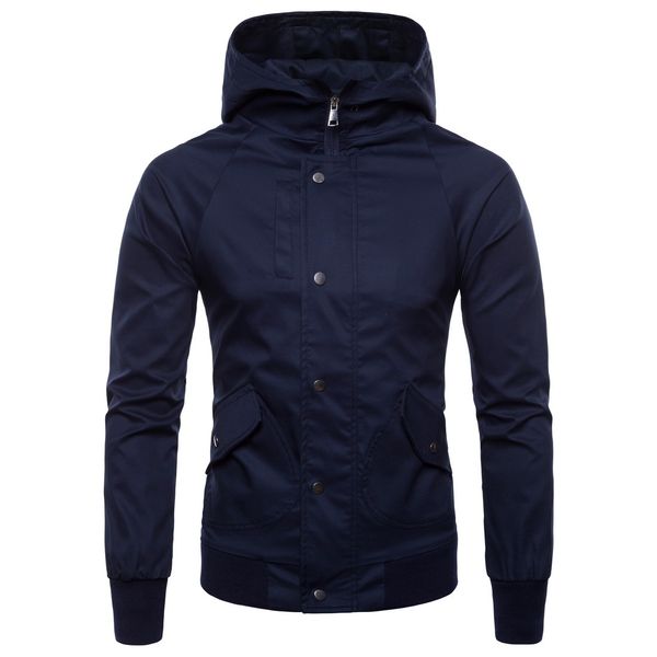 casual autumn business men's jacket short overcoat hoodie man coat spring fashion brand men coats, Black;brown
casual autumn business men's jacket short overcoat hoodie man coat spring fashion brand men coats, Black;brown