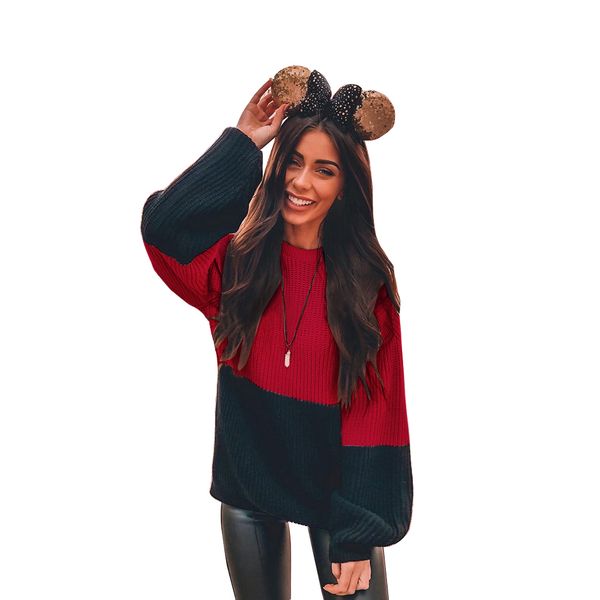 insinbobo o-neck solid women sweaters pullovers loose knitted autumn winter clothing office lady pullovers plus size pull vd3102, White;black
insinbobo o-neck solid women sweaters pullovers loose knitted autumn winter clothing office lady pullovers plus size pull vd3102, White;black