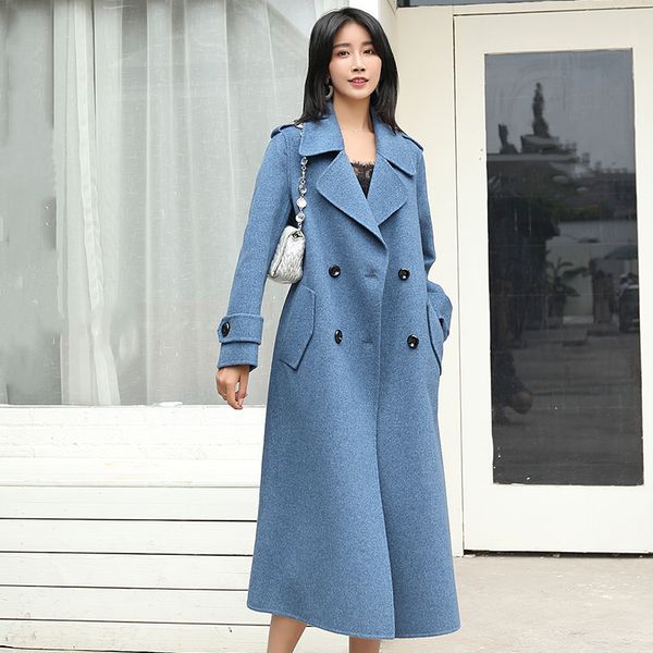 frseucag new trend cashmere coat coat female long lapels slim long-sleeved knit cardigan woolen autumn and winter 2019, Black
frseucag new trend cashmere coat coat female long lapels slim long-sleeved knit cardigan woolen autumn and winter 2019, Black