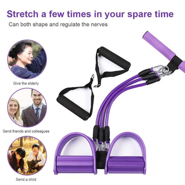 3 in 1 multifunctional tubes adjustable fitness gym 3 tube pedal exerciser sit-up pull rope chest expander resistance bands
3 in 1 multifunctional tubes adjustable fitness gym 3 tube pedal exerciser sit-up pull rope chest expander resistance bands