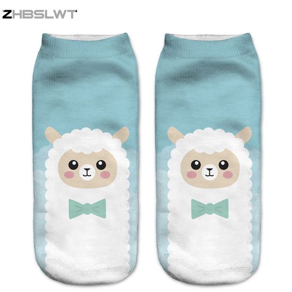 zhbslwt 3d printed women socks new cute low cut ankle socks blue cartoon alpaca women's casual animal shape, Black;white
zhbslwt 3d printed women socks new cute low cut ankle socks blue cartoon alpaca women's casual animal shape, Black;white