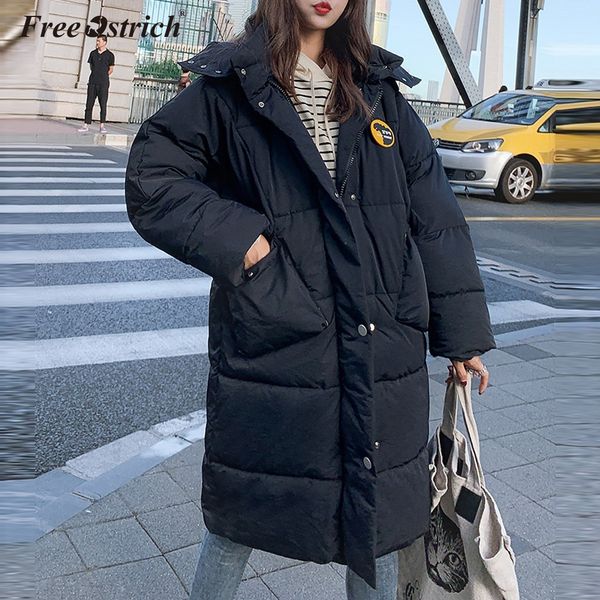 ostrich women jacket parkas 2019 fashion solid zipper winter female jacket coat warm winter basic women parkas n30, Black
ostrich women jacket parkas 2019 fashion solid zipper winter female jacket coat warm winter basic women parkas n30, Black