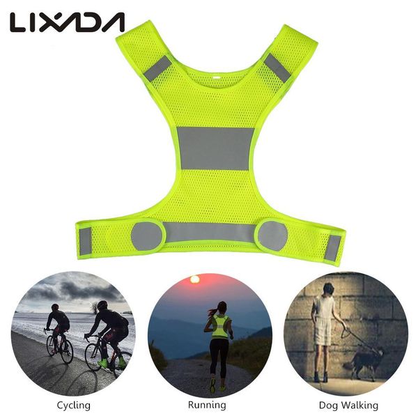 cycling vest outdoor running reflective vest adjustable lightweight safety sports gear for women men jogging walking, Black
cycling vest outdoor running reflective vest adjustable lightweight safety sports gear for women men jogging walking, Black