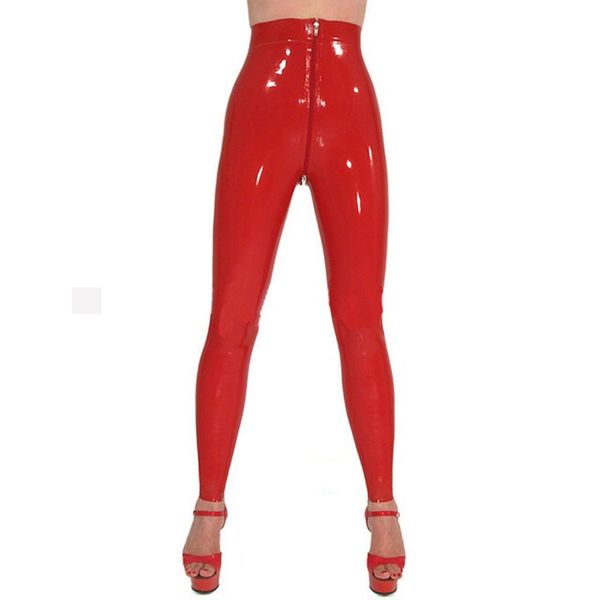 100% red latex rubber gummi 0.40mm legging pants trousers front zipper, Black;pink
100% red latex rubber gummi 0.40mm legging pants trousers front zipper, Black;pink