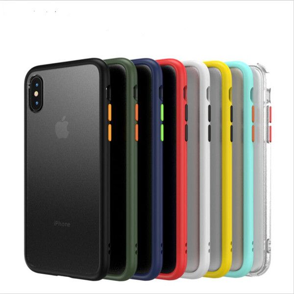case for iphone 11 x xr xs max 7 8 plus tpu bumper + clear shockproof matte back cover
case for iphone 11 x xr xs max 7 8 plus tpu bumper + clear shockproof matte back cover