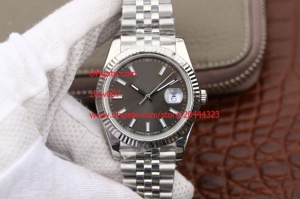 factory supplier luxury wristwatches 41mm 116334 asia 2813 mechanical automatic mens men's watch watches gray dial, Slivery;brown
factory supplier luxury wristwatches 41mm 116334 asia 2813 mechanical automatic mens men's watch watches gray dial, Slivery;brown