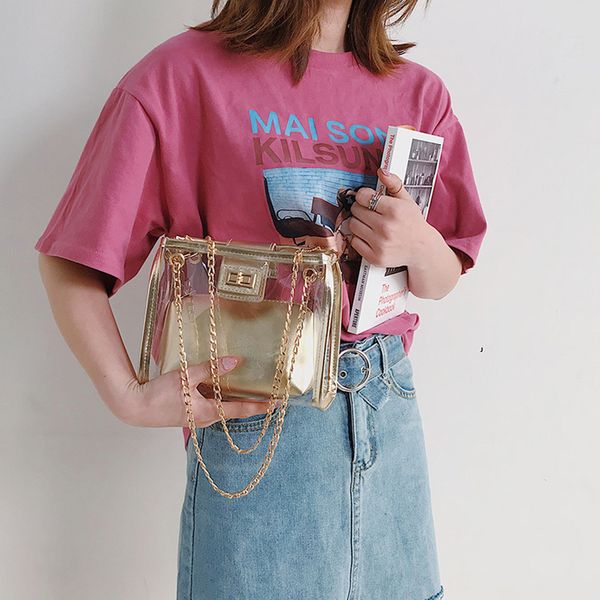women luxury handbags jelly transparent shoulder bag girls casual square crossbody bags super chain messenger bag handbag bolsas
women luxury handbags jelly transparent shoulder bag girls casual square crossbody bags super chain messenger bag handbag bolsas