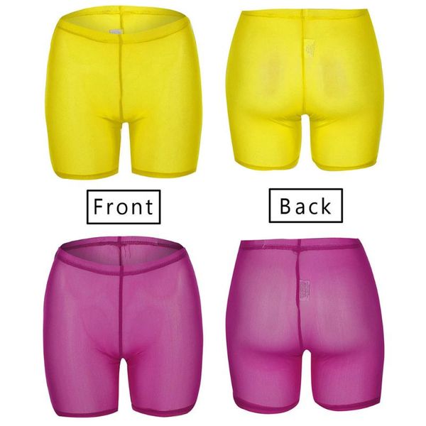 womens high waist sexy sheer mesh swim shorts bikini bottom cover up fluorescent bright color lingerie pants swimsuit clubwear, White;black
womens high waist sexy sheer mesh swim shorts bikini bottom cover up fluorescent bright color lingerie pants swimsuit clubwear, White;black