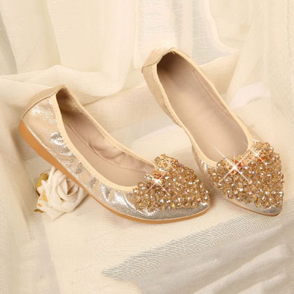 nice women crystal ballet flats summer solid gold bling cloth pointed toe slip-on flat shoes women, Black
nice women crystal ballet flats summer solid gold bling cloth pointed toe slip-on flat shoes women, Black