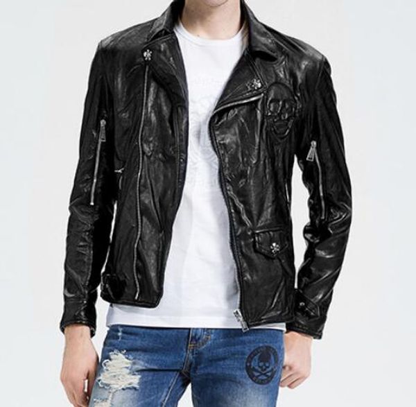 men's fur & faux m-3xl 2021 spring and autumn fashion jacke personalized lapel embroidery pu motorcycle leather, Black
men's fur & faux m-3xl 2021 spring and autumn fashion jacke personalized lapel embroidery pu motorcycle leather, Black