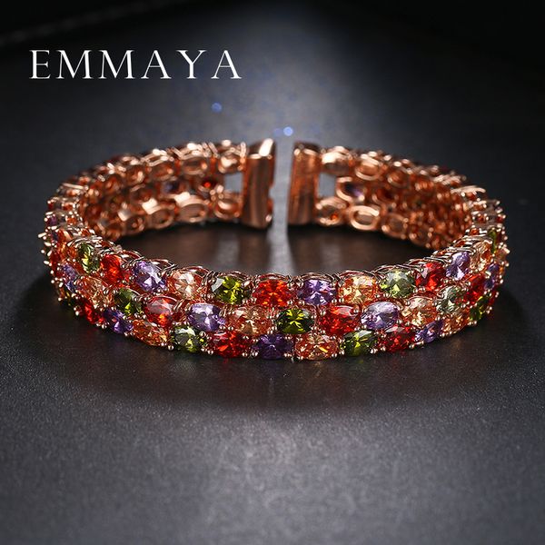 emmaya new arrival oval shape rose gold colors austrian rhinestones bracelets for women rose gold color pulseira jewelry bijoux, Golden;silver
emmaya new arrival oval shape rose gold colors austrian rhinestones bracelets for women rose gold color pulseira jewelry bijoux, Golden;silver