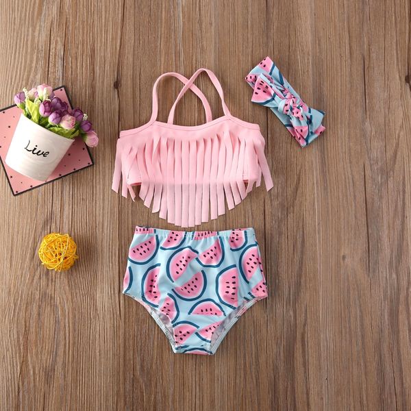newborn baby girls kid bikini 3pcs tassels swimwear pineapple print halter bandage swimsuit headhand bathing suit beachwear 0-2t children�
newborn baby girls kid bikini 3pcs tassels swimwear pineapple print halter bandage swimsuit headhand bathing suit beachwear 0-2t children�