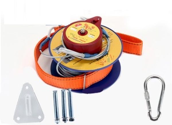 75--100m, high-rise escape device descent control device safety belt mountaineering climbing cable harness life-saving rope
75--100m, high-rise escape device descent control device safety belt mountaineering climbing cable harness life-saving rope