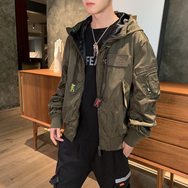 2019 new mens jacket slim jacket men's european and american style simple men's jacket v33, Black;brown
2019 new mens jacket slim jacket men's european and american style simple men's jacket v33, Black;brown