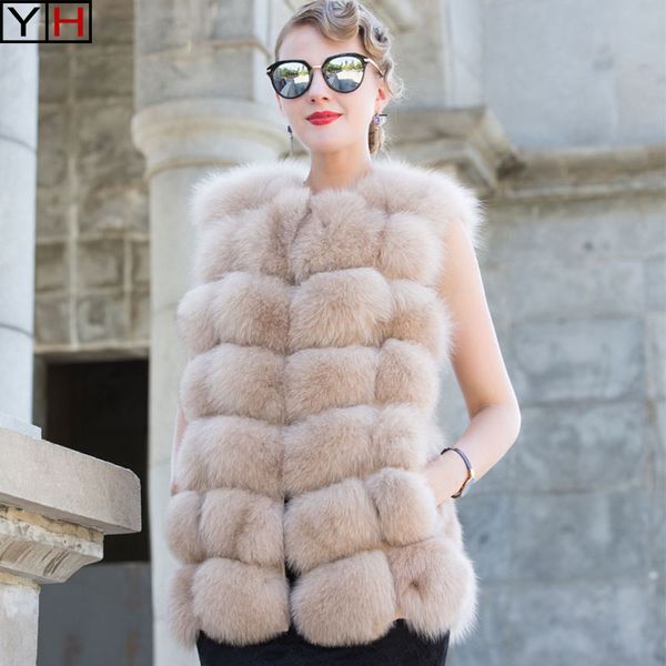 2018 winter women real fur fashion fur vest 100%natural coat jacket warm waistcoat ing, Black
2018 winter women real fur fashion fur vest 100%natural coat jacket warm waistcoat ing, Black