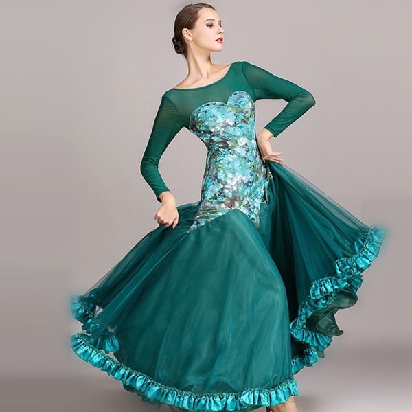 4 colors green standard women's dances dresses for ballroom dancing waltz ballroom standard dress dress waltz flamenco, Black;red
4 colors green standard women's dances dresses for ballroom dancing waltz ballroom standard dress dress waltz flamenco, Black;red