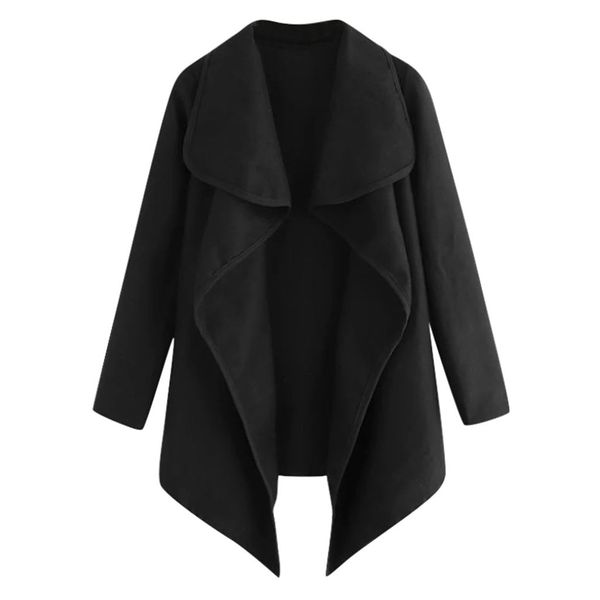 plus size women fashion solid open front long sleeve coat jacket parka outwear cardigan coat winter jacket abrigo mujer, Black;brown
plus size women fashion solid open front long sleeve coat jacket parka outwear cardigan coat winter jacket abrigo mujer, Black;brown