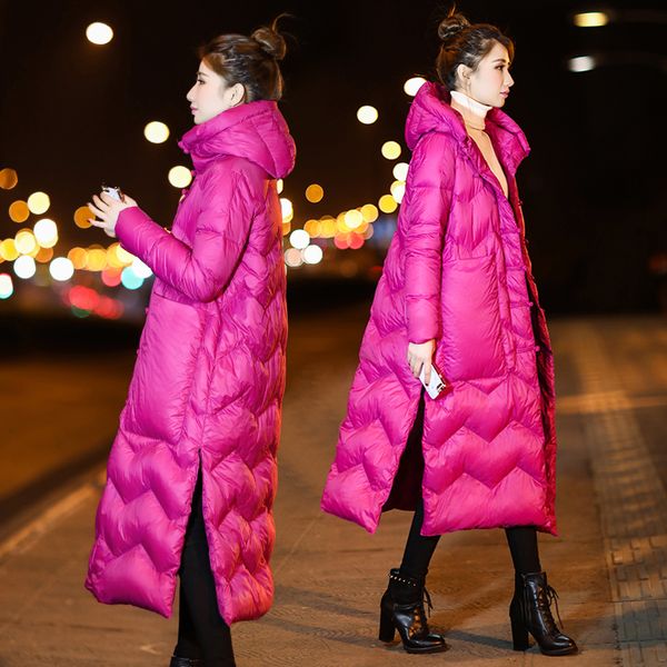 winter women long down jacket white duck down jackets long sleeve warm coat parka female elegant outwear, Black
winter women long down jacket white duck down jackets long sleeve warm coat parka female elegant outwear, Black