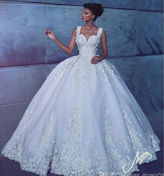 arabic sweetheart wedding dresses ball gown lace appliques vintage customized wedding gowns zipper back sweep train gorgeous bridal dress, White
arabic sweetheart wedding dresses ball gown lace appliques vintage customized wedding gowns zipper back sweep train gorgeous bridal dress, White