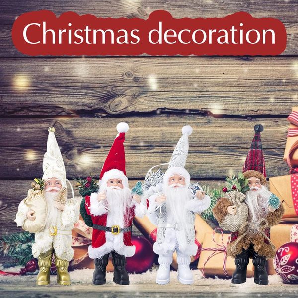 2019 creative mini merry christmas santa claus doll ornament home christmas tree decorations gift for children
2019 creative mini merry christmas santa claus doll ornament home christmas tree decorations gift for children