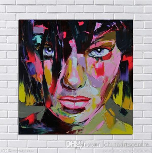 a. colorful abstract woman face handpainted & hd print art oil painting on canvas wall art homeoffice cafe bar deco p153
a. colorful abstract woman face handpainted & hd print art oil painting on canvas wall art homeoffice cafe bar deco p153