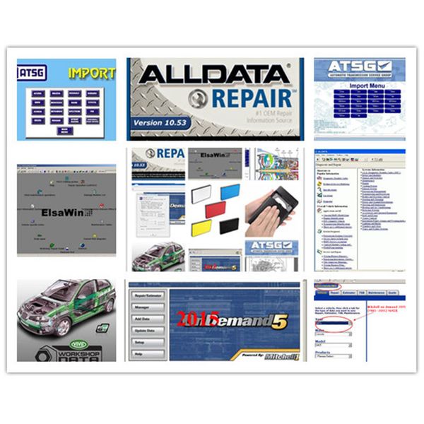 2018 программное обеспечение ремонта автомобиля alldata alldata 10.53 v + митчелл по требованию 2015 + elsawin + яркие данные по мастерской
2018 программное обеспечение ремонта автомобиля alldata alldata 10.53 v + митчелл по требованию 2015 + elsawin + яркие данные по мастерской