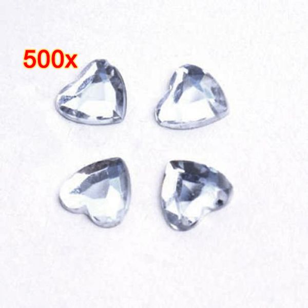 500pcs 8mm hearts wedding party table decoration confetti favor - clear 
500pcs 8mm hearts wedding party table decoration confetti favor - clear