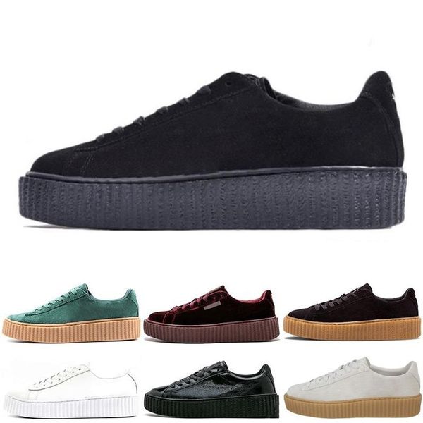 fenty creeper rihanna women basket platform casual shoes velvet cracked leather suede mens black white red green casual sneakers
fenty creeper rihanna women basket platform casual shoes velvet cracked leather suede mens black white red green casual sneakers