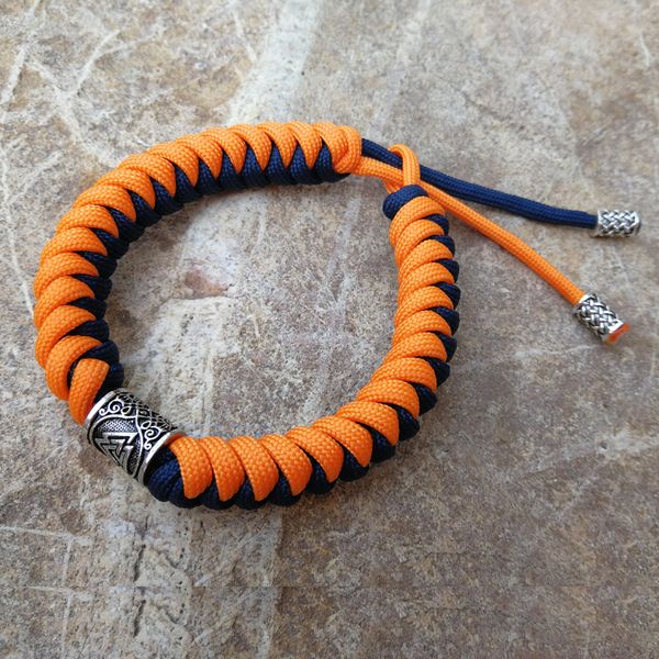 norse viking rune bead bracelets thor mjolnir hammer paracord rune knot amulet men bracelet orange & blue paracord, Golden;silver
norse viking rune bead bracelets thor mjolnir hammer paracord rune knot amulet men bracelet orange & blue paracord, Golden;silver