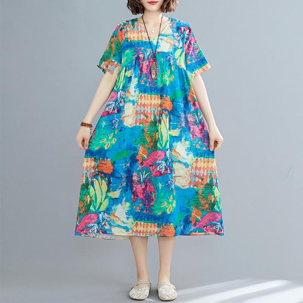 women plus size dress cotton linen color block v neck midi ruffle dress summer beach holiday loose dresses female baggy, White;black
women plus size dress cotton linen color block v neck midi ruffle dress summer beach holiday loose dresses female baggy, White;black